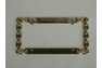 Gold Chain Plate Frame