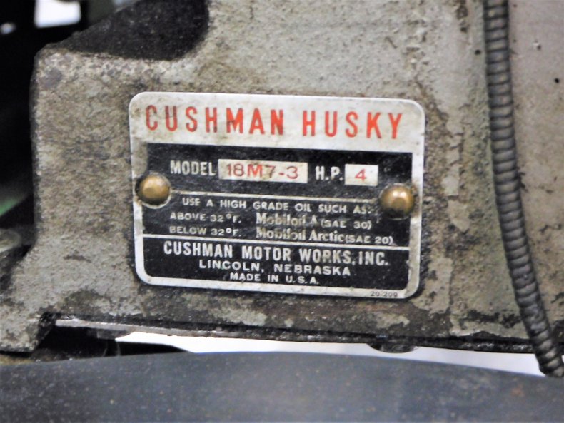 1949 Cushman Model 64 11