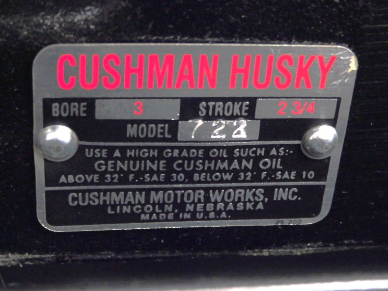 1961 Cushman Pacemaker 11