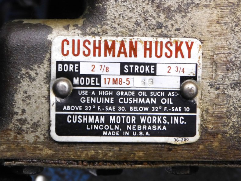 1955 Cushman Road King 10