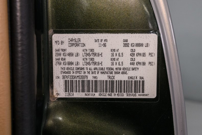 1997 Dodge Ram 2500 61