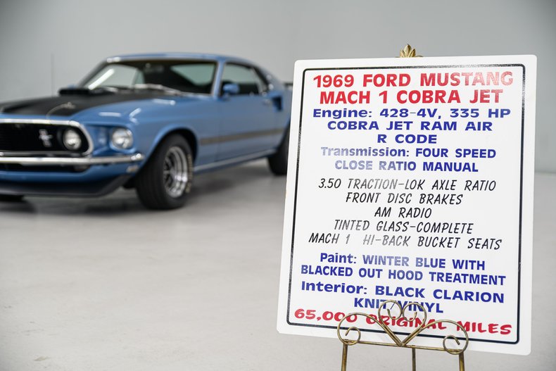 1969 Ford Mustang Mach I 55