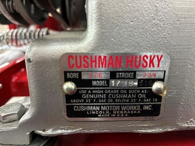 0 Cushman Road King Model 65 7