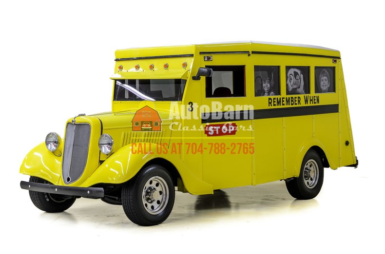 1935 Ford Slantback School Bus | Auto Barn Classic Cars