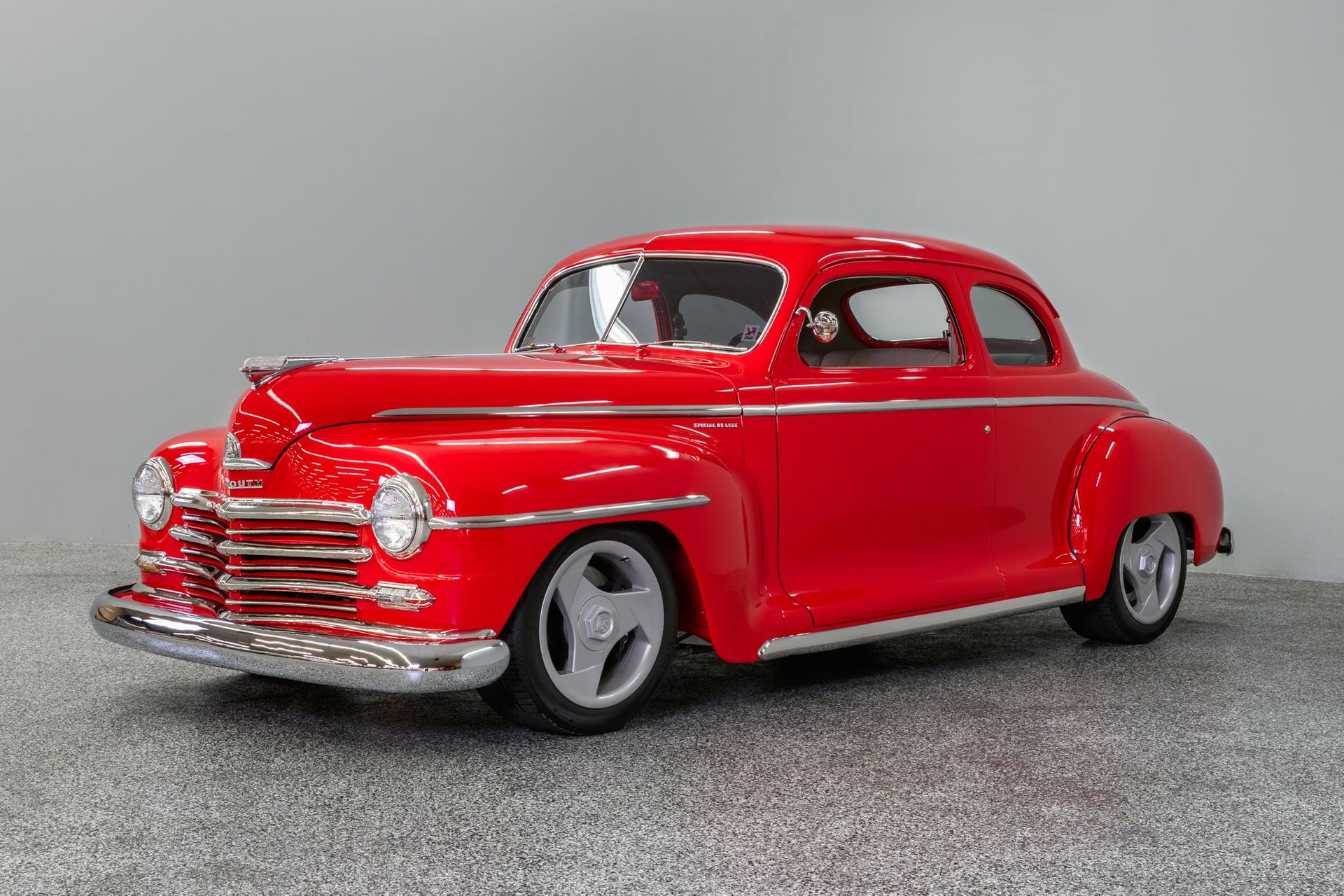 1947 plymouth club coupe street rod