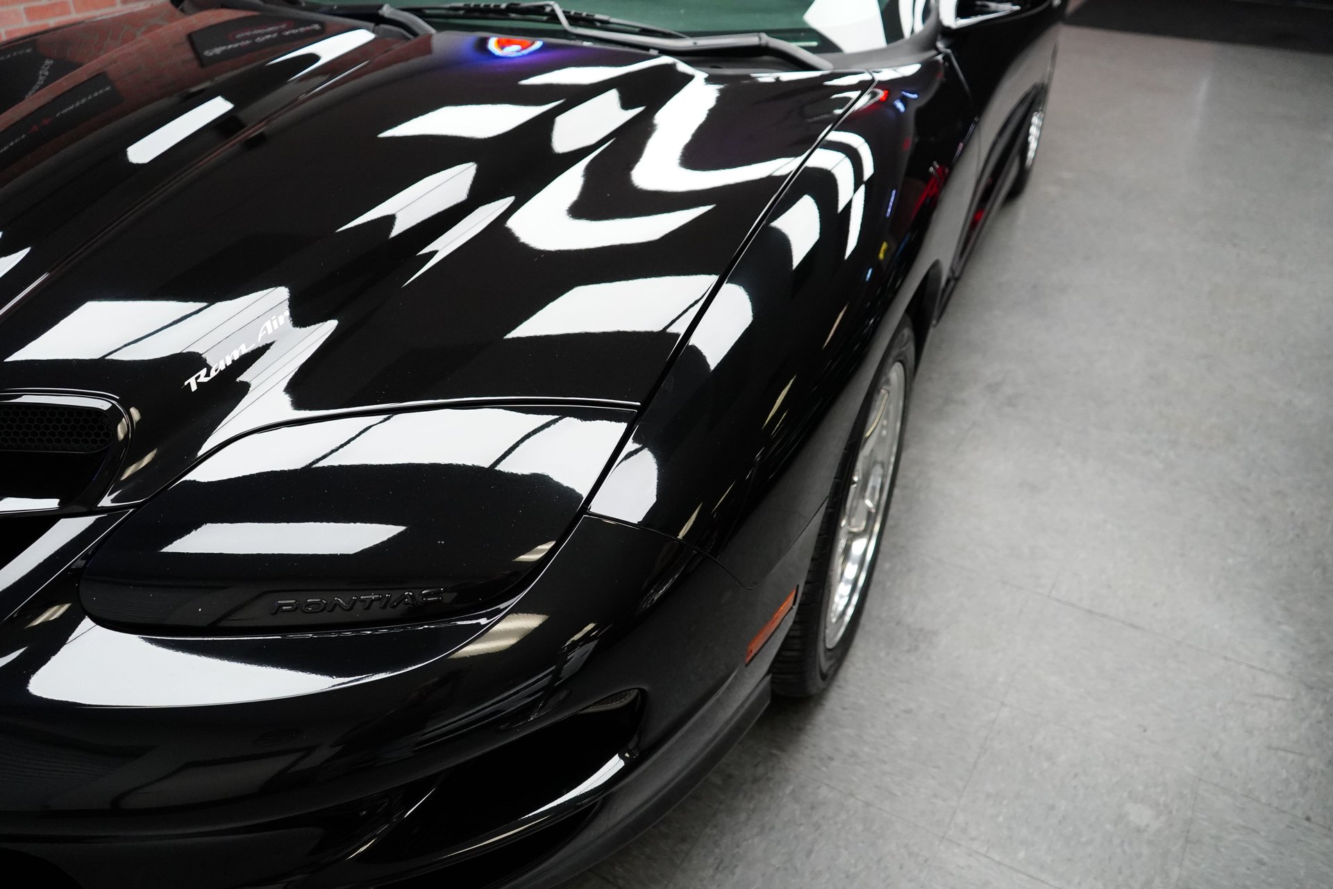 Pontiac Firebird Emblem Black Rear Bumper Emblem For 1996-2002 Pontiac ...