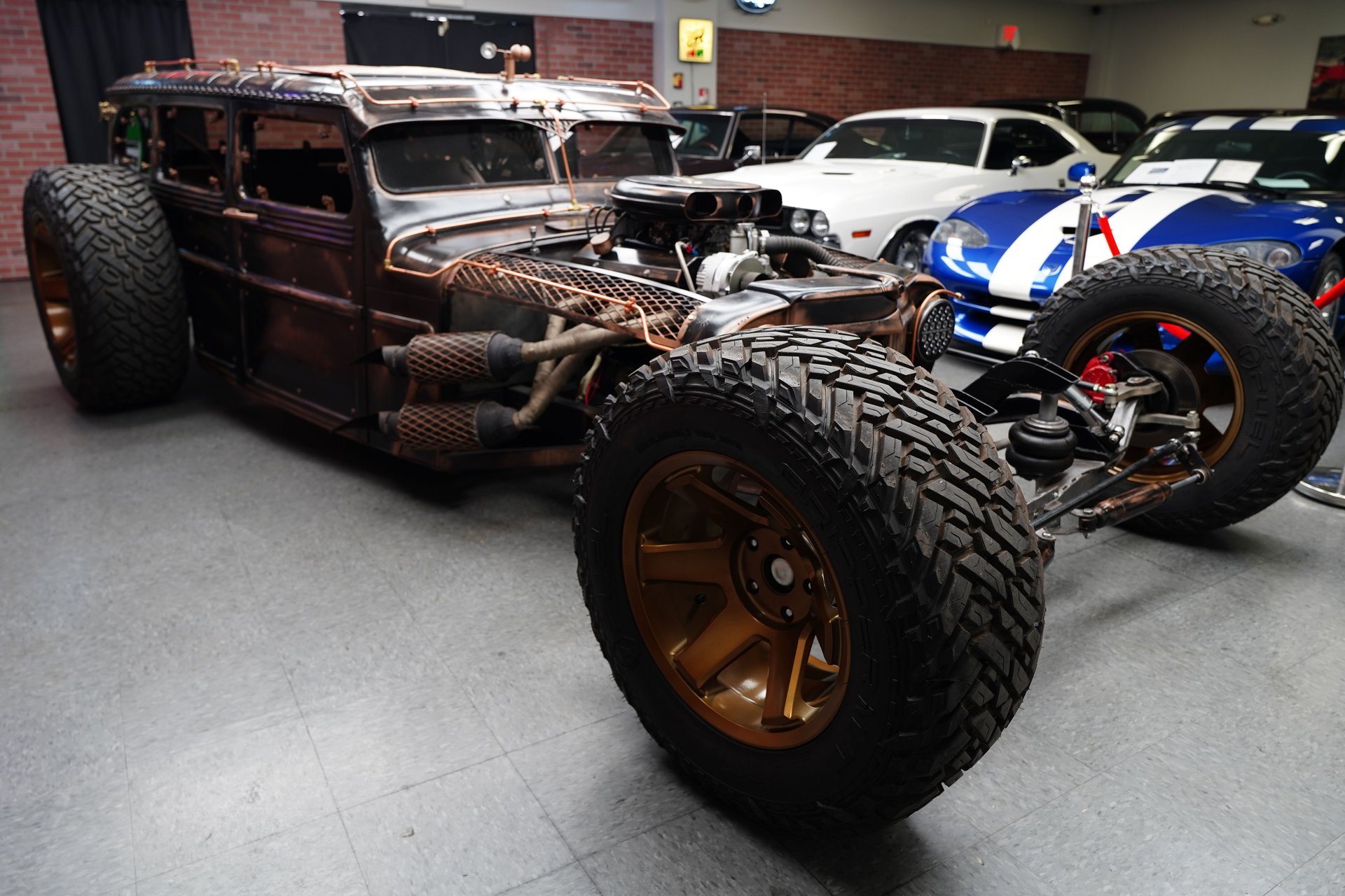 1961 willys jeep wagon custom rat rod