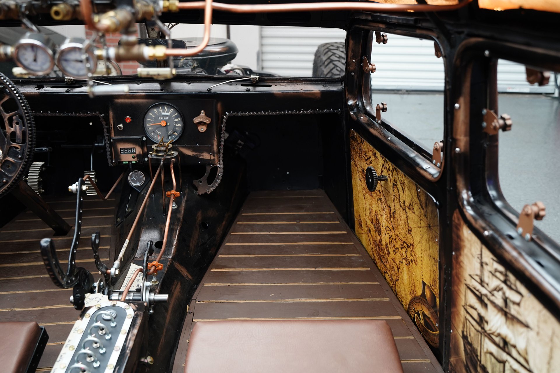 1961 willys jeep wagon custom rat rod