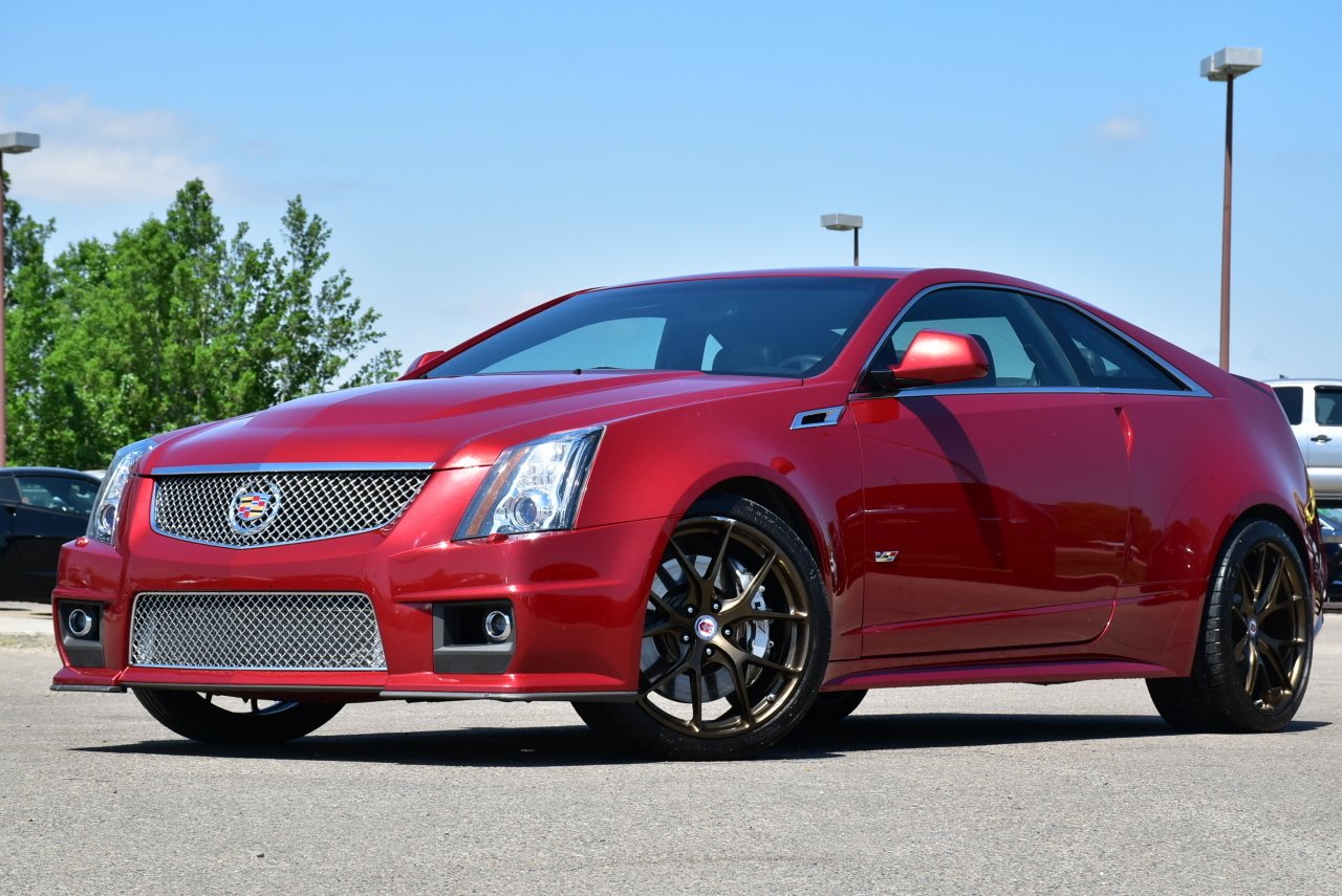 2011 cadillac cts v supercharged 2dr cpe