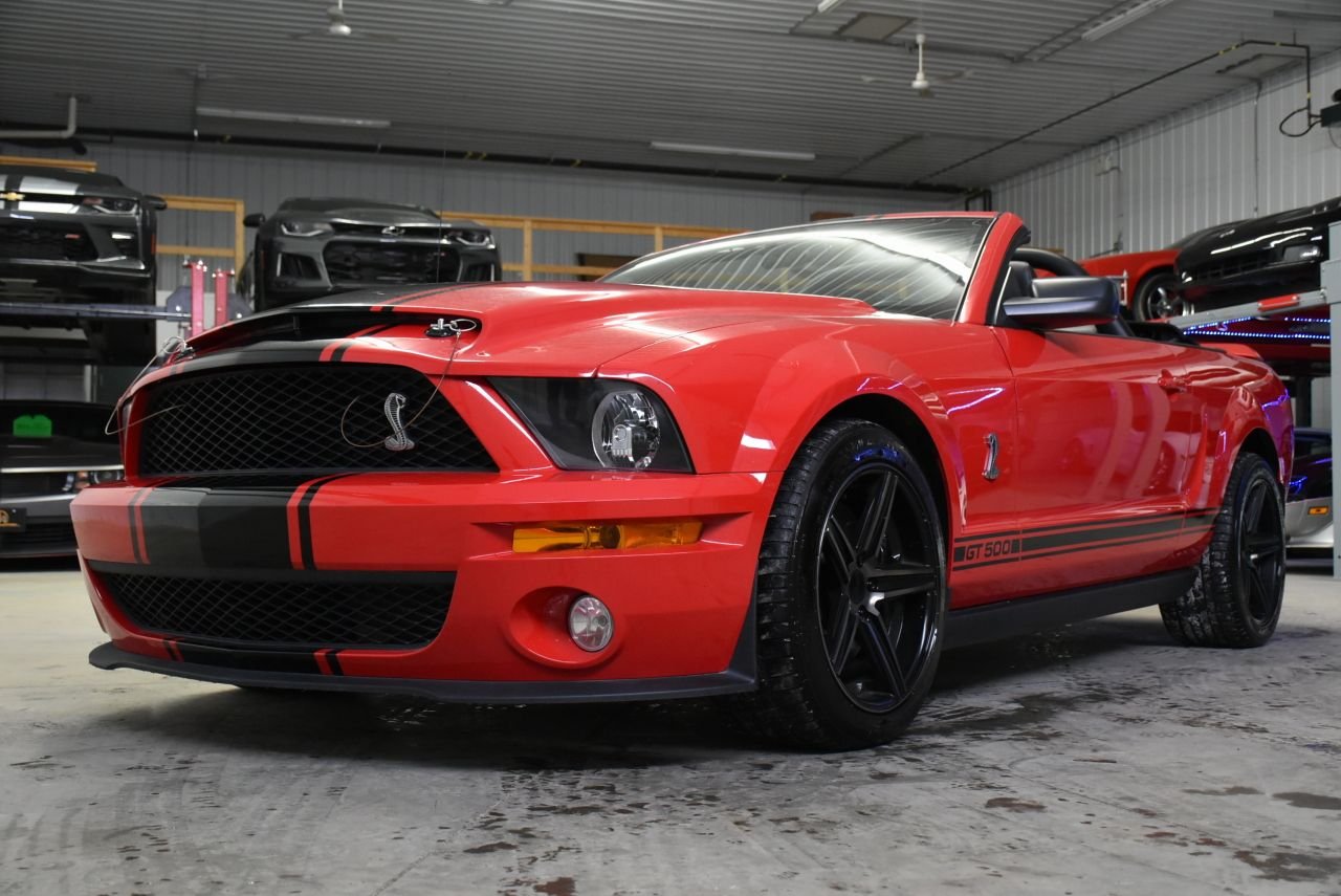 2009 ford mustang shelby gt500 convertible