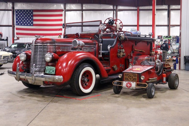 1938 diamond t fire truck custom