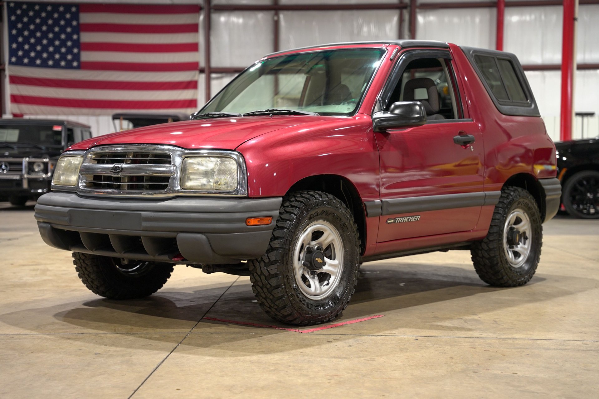 2001 chevrolet tracker 4x4