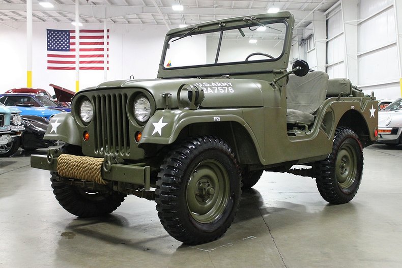 1955 willys military jeep