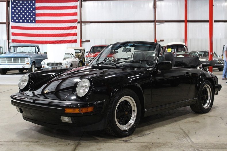 1985 porsche 911 carrera cabriolet