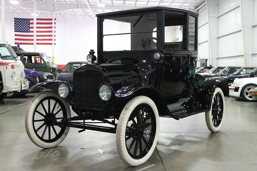 1918 ford model t pillarless coupe