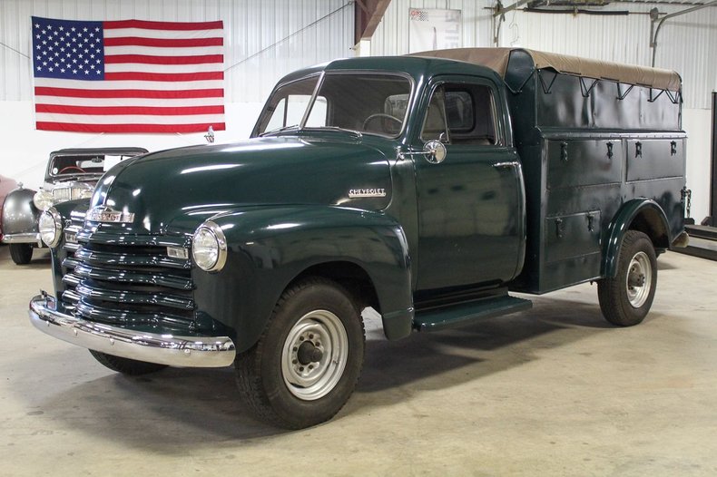 1952 chevrolet 3800 pickup service bed