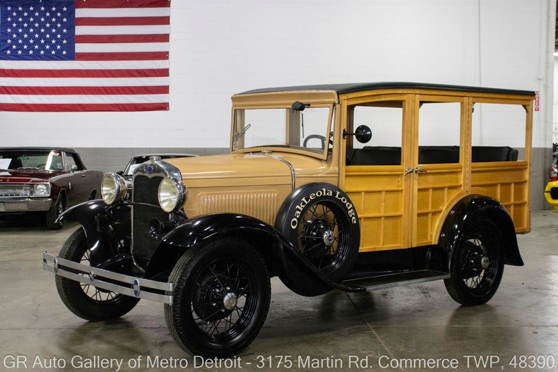 1930 ford model a station wagon