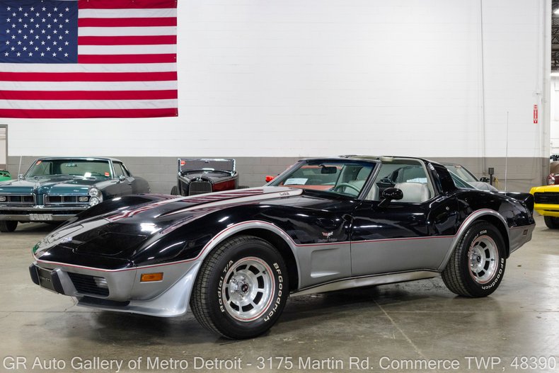 1978 chevrolet corvette 25th anniversary pace car