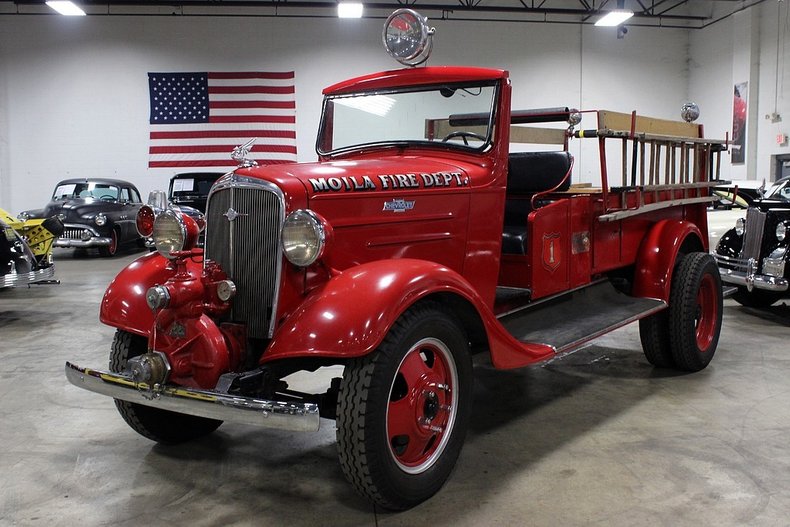 1936 chevrolet fire engine