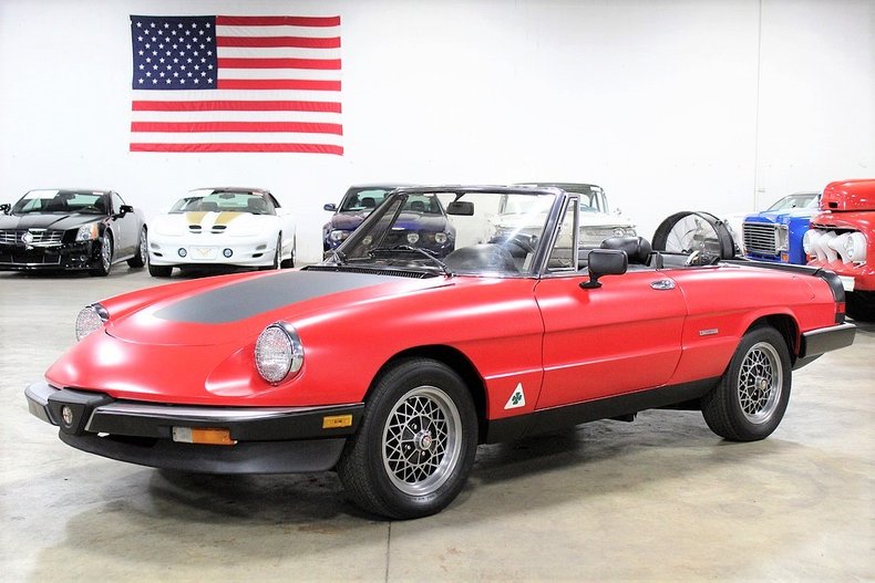 1986 alfa romeo spider