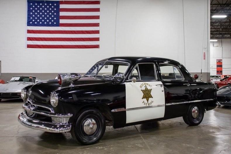 1950 ford custom police cruiser