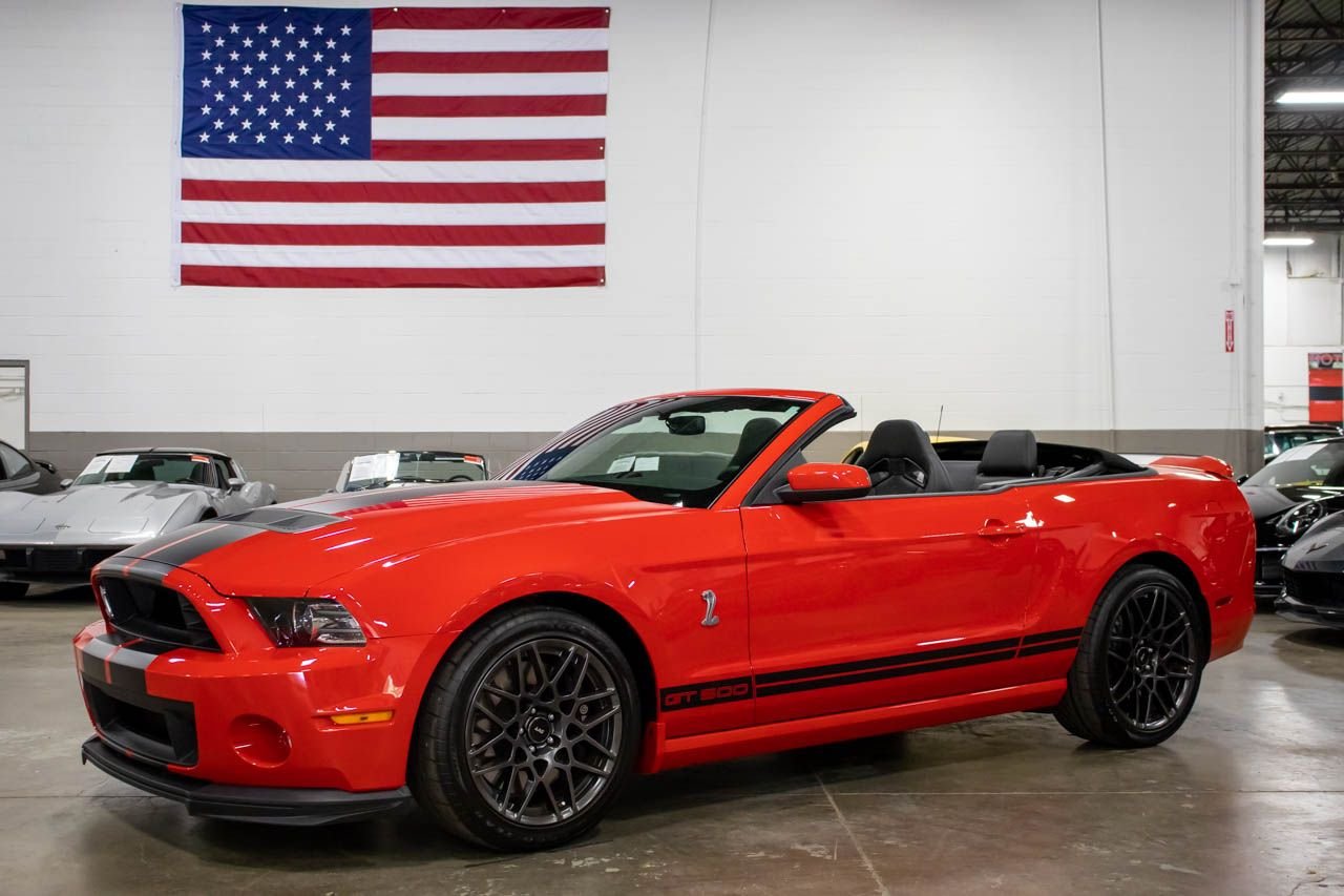 2013 ford mustang shelby gt500 convertible