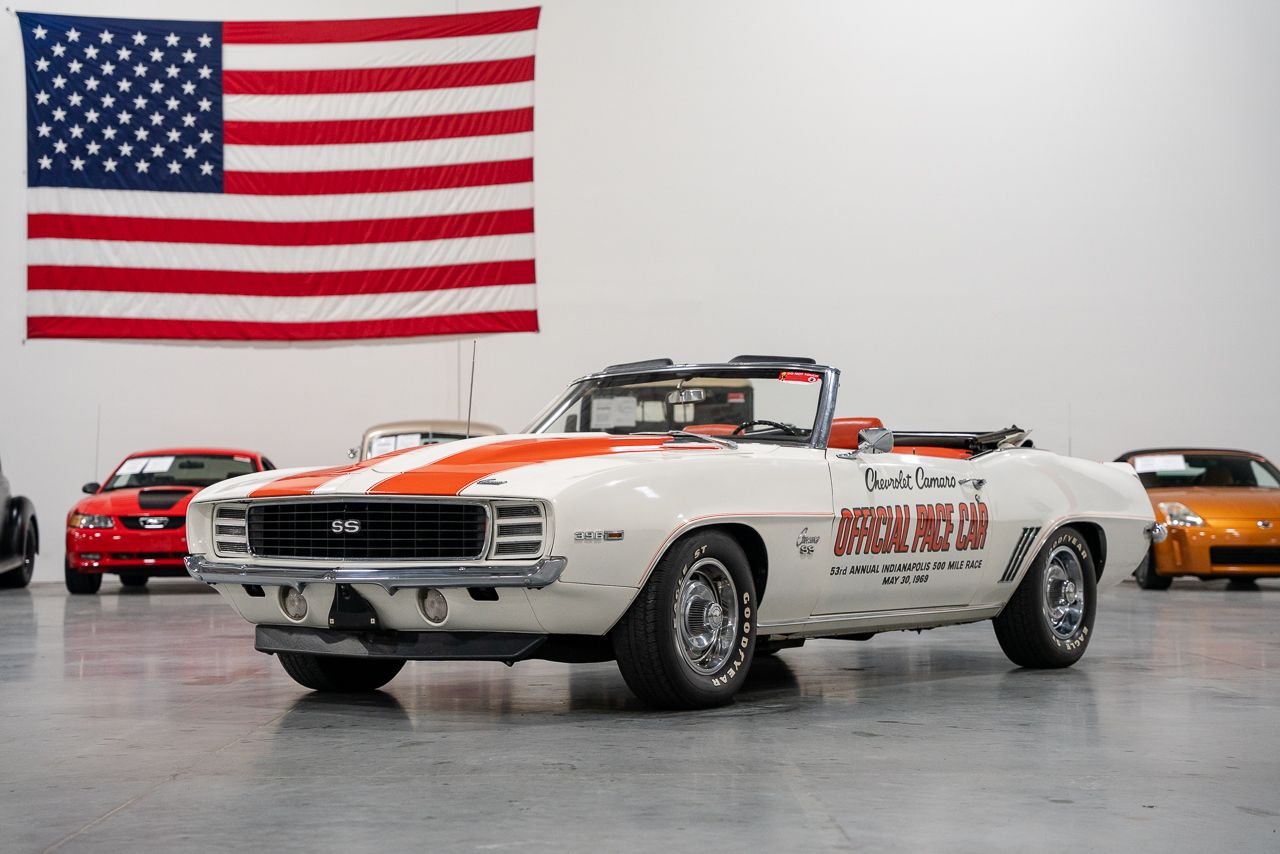 1969 chevrolet camaro indianapolis 500 pace car