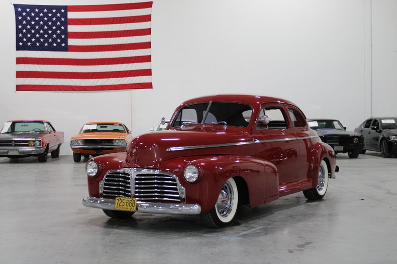 1942 chevrolet coupe with trailer