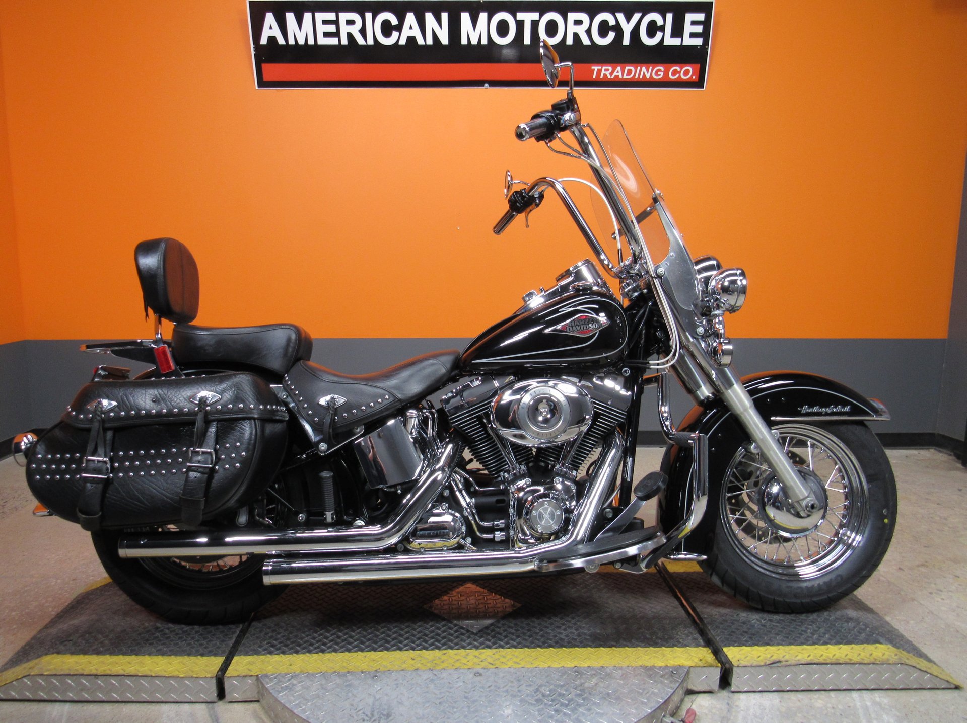 2009 Harley Davidson Softail Heritage Classic American Motorcycle Trading Company Used Harley Davidson Motorcycles