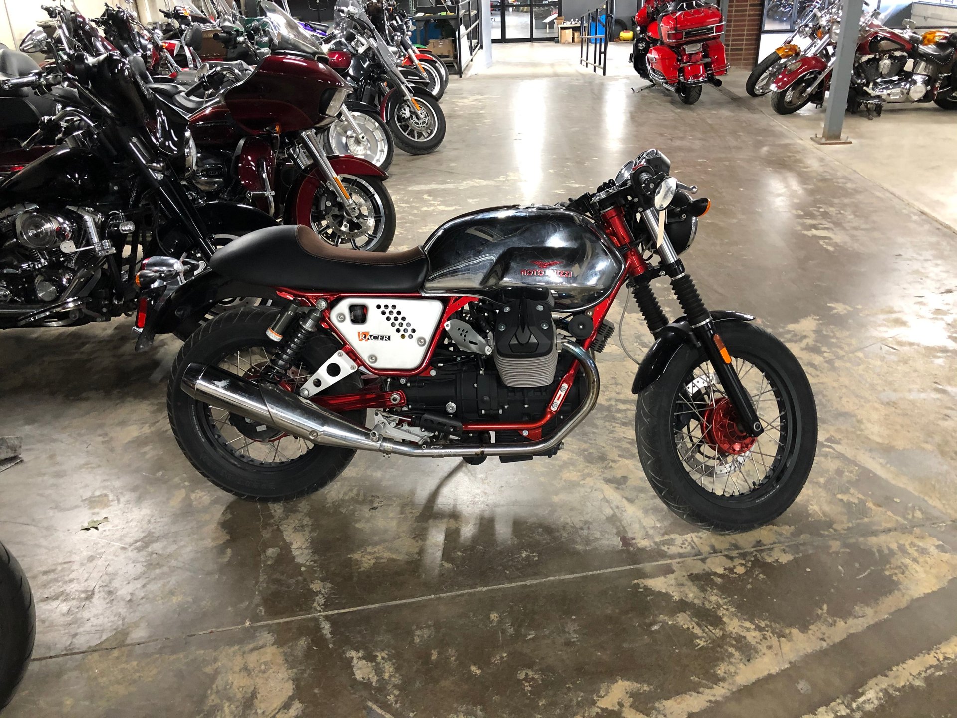 2014 Moto Guzzi V7 RACER | American Motorcycle Trading Company - Used  Harley Davidson Motorcycles