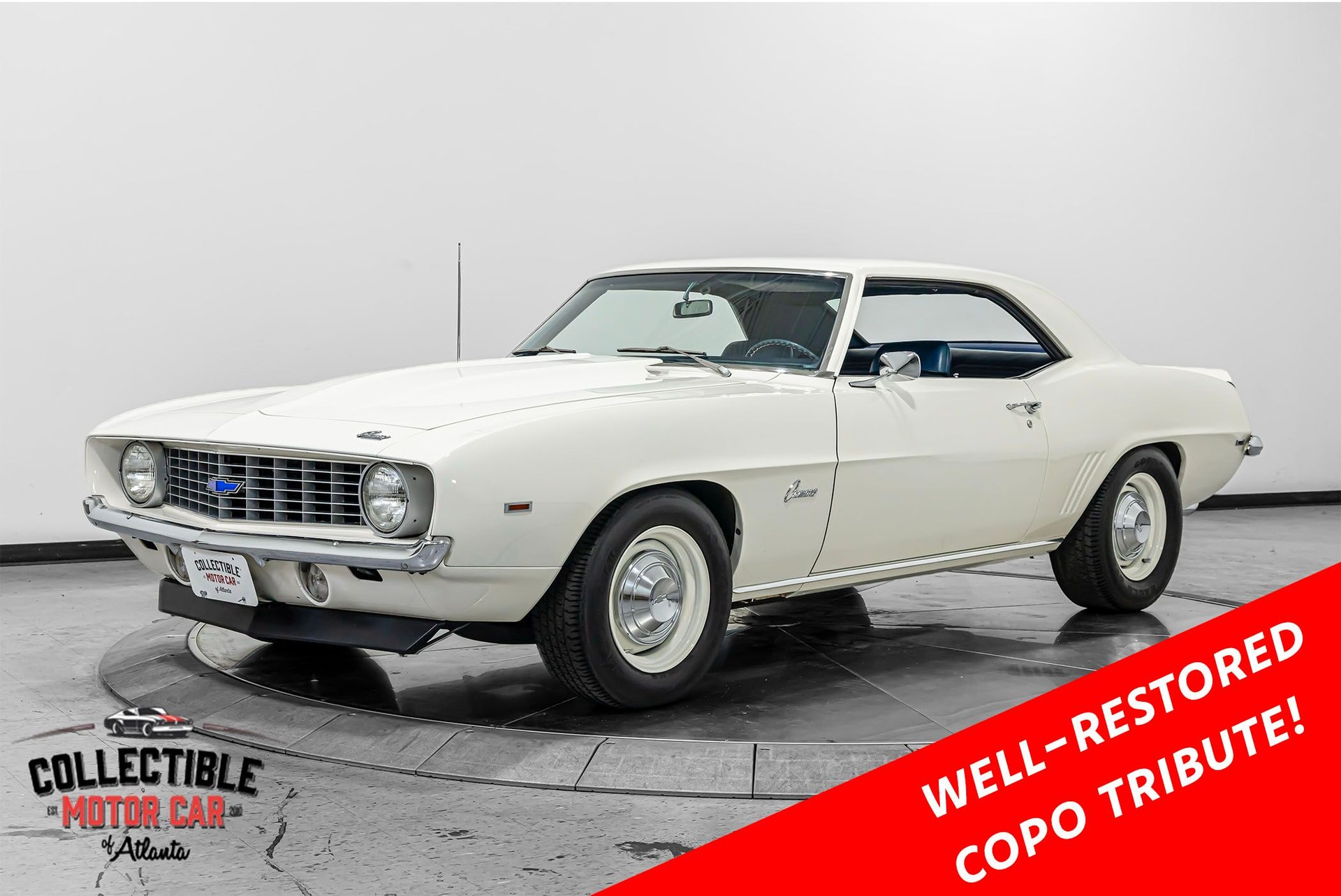 1969 chevrolet camaro copo tribute
