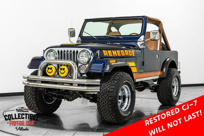 Sold 1985 Jeep CJ7