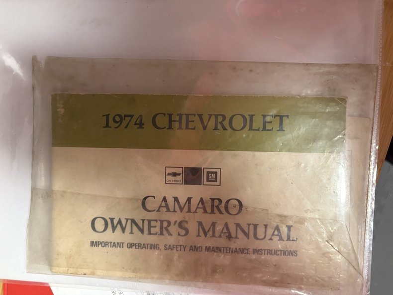 1974 Chevrolet Camaro Z28 209