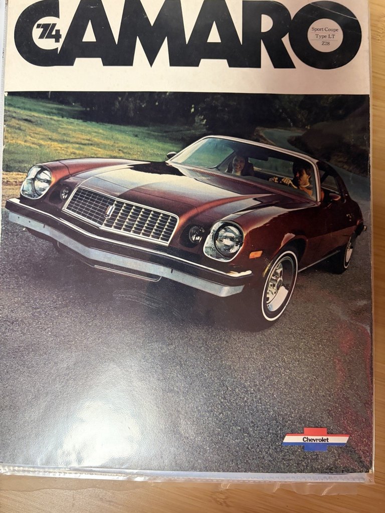 1974 Chevrolet Camaro Z28 216