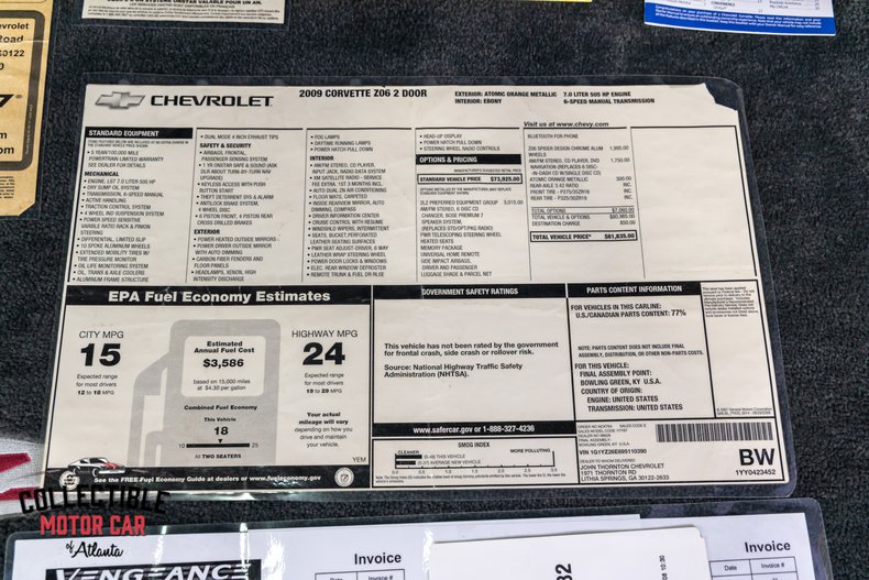 2009 Chevrolet Corvette 139
