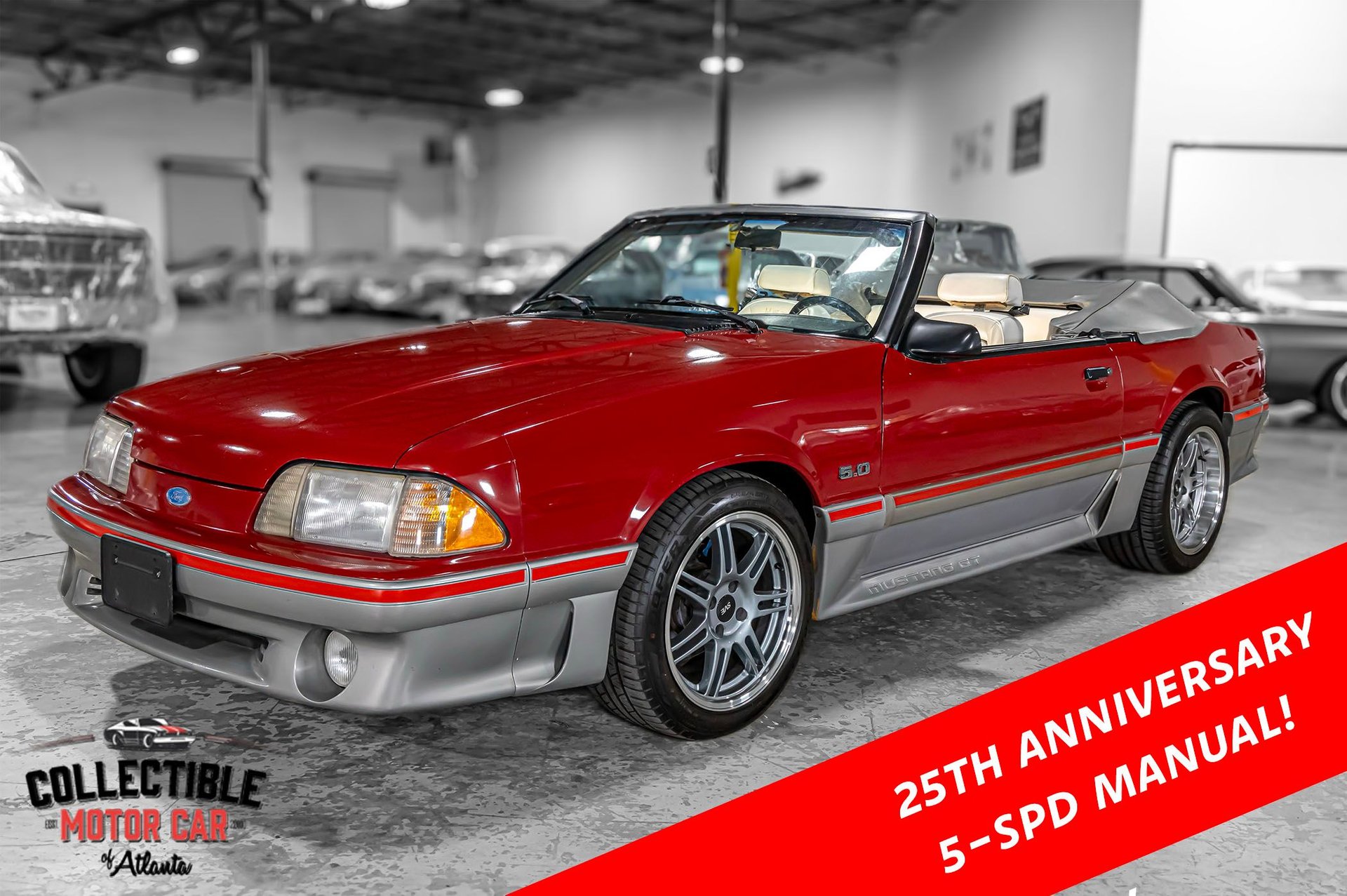 1987 ford mustang 25th anniversary