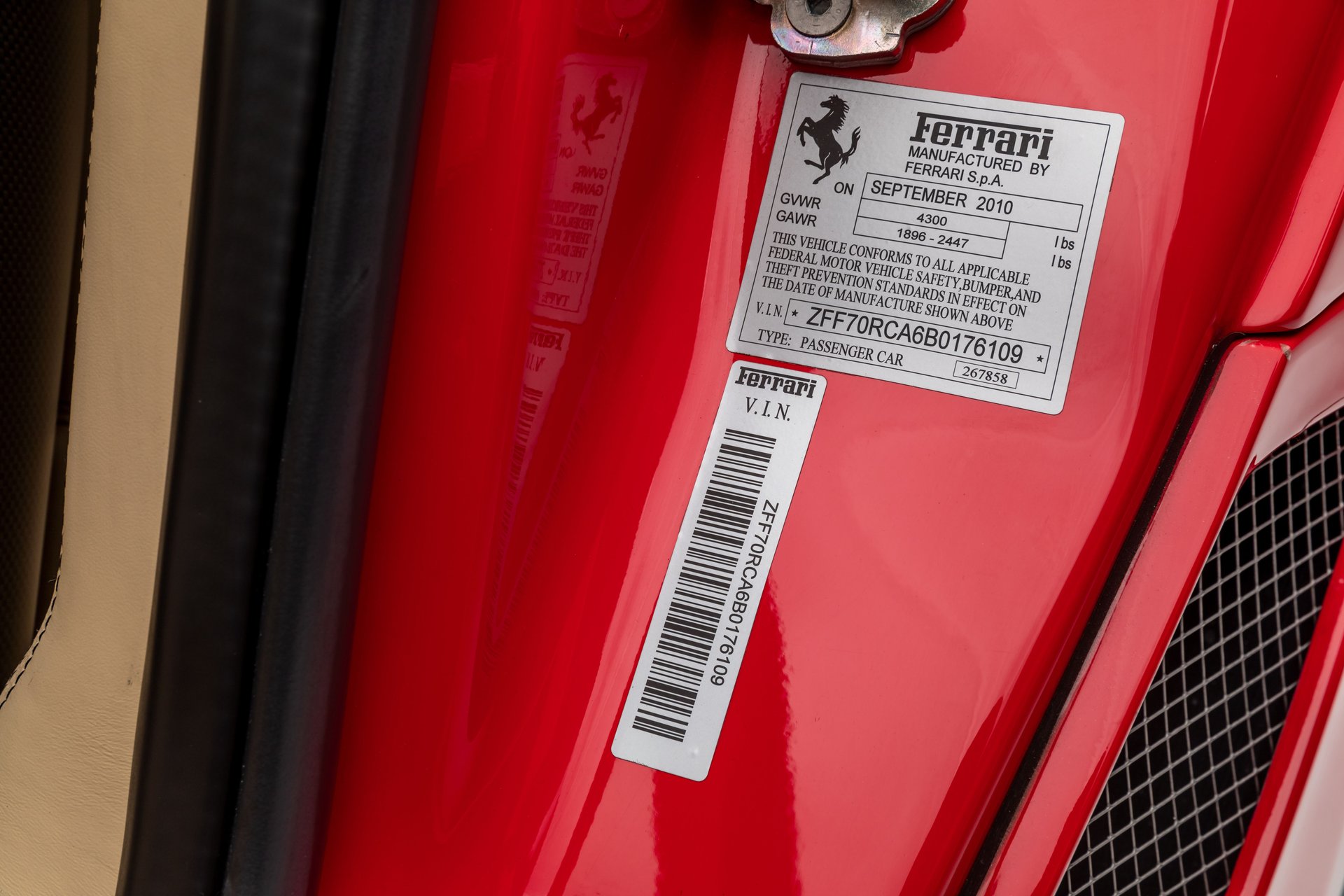 For Sale 2011 Ferrari 599 GTO