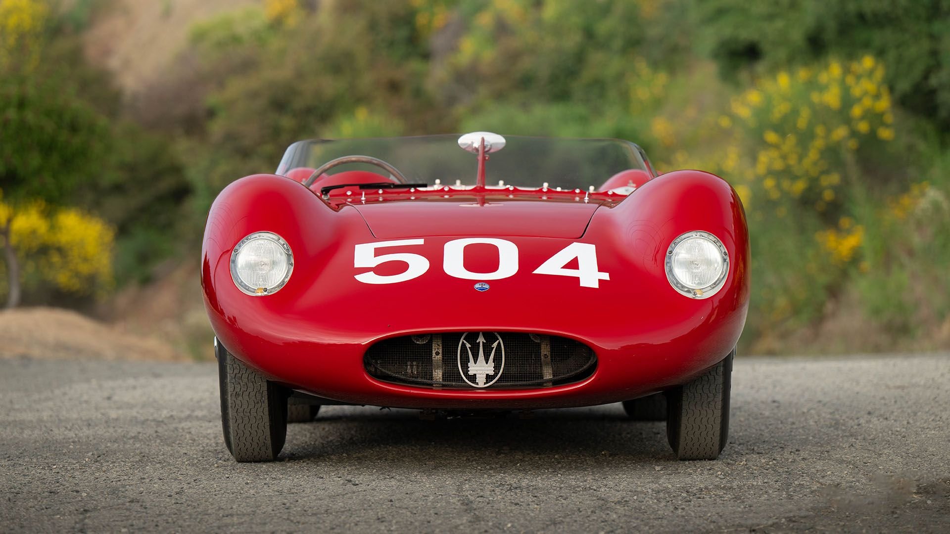 Broad Arrow Auctions | 1957 Maserati 200Si by Fantuzzi