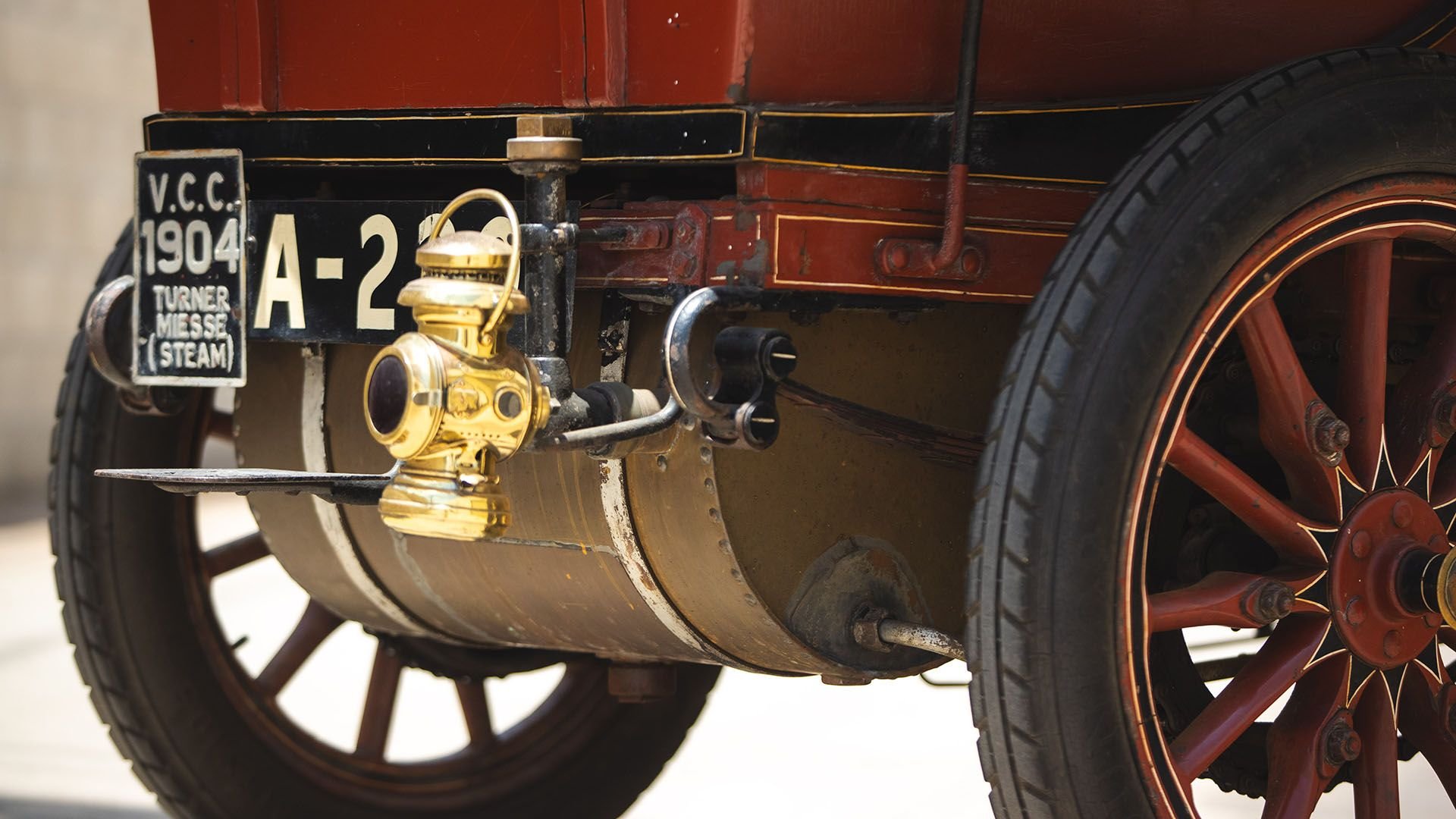 Broad Arrow Auctions | 1904 Turner-Miesse 10 HP Rear Entry Tonneau Steam Car