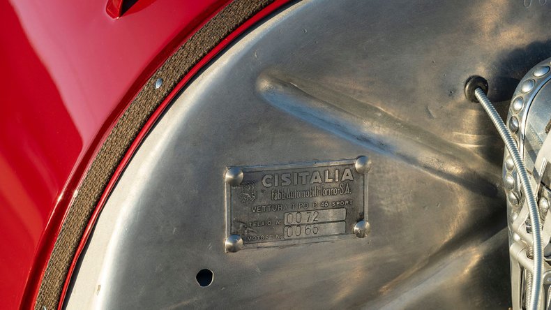 Broad Arrow Auctions | 1946 Cisitalia D46 Monoposto