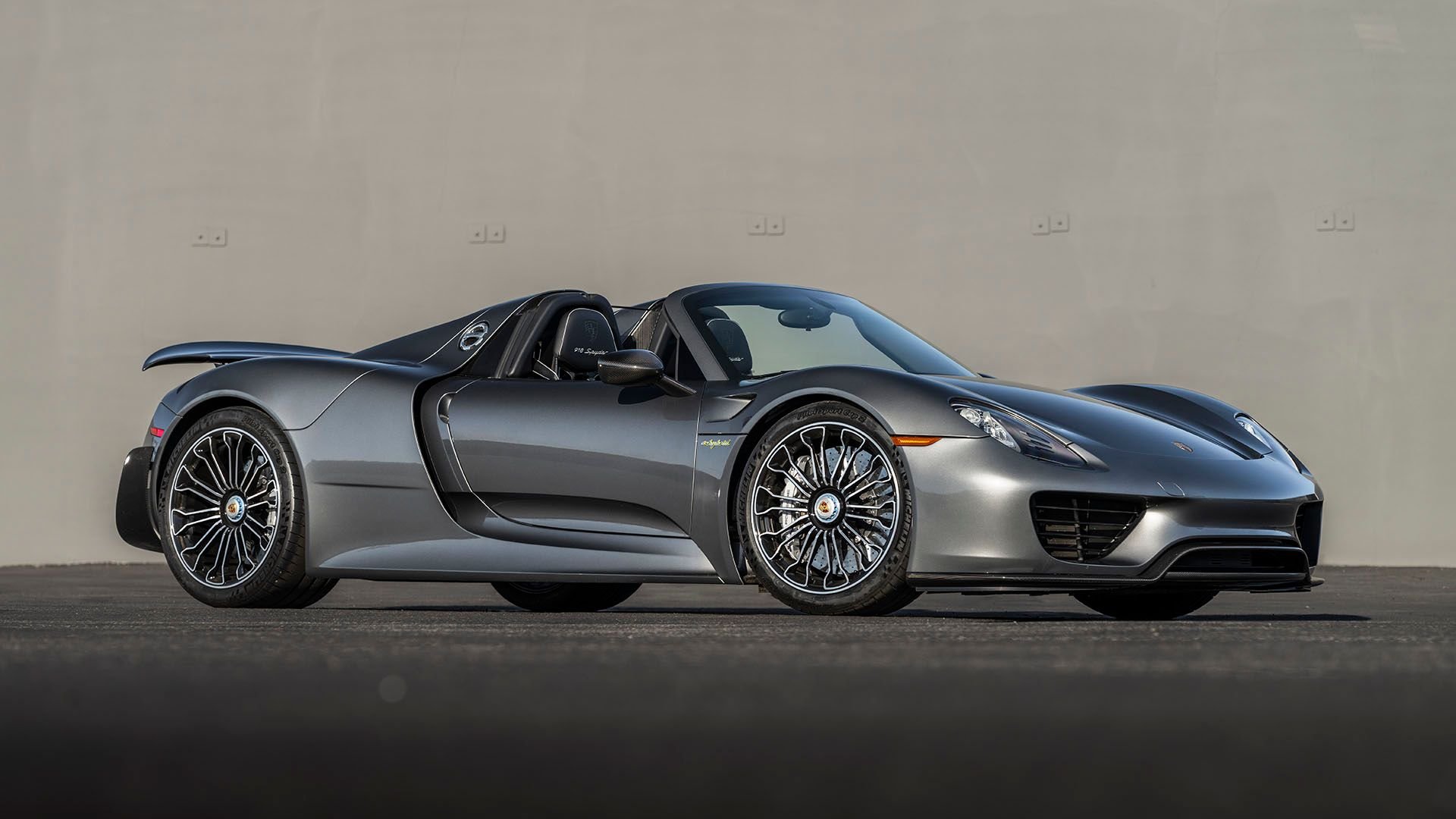 Broad Arrow Auctions | 2015 Porsche 918 Spyder Weissach Package