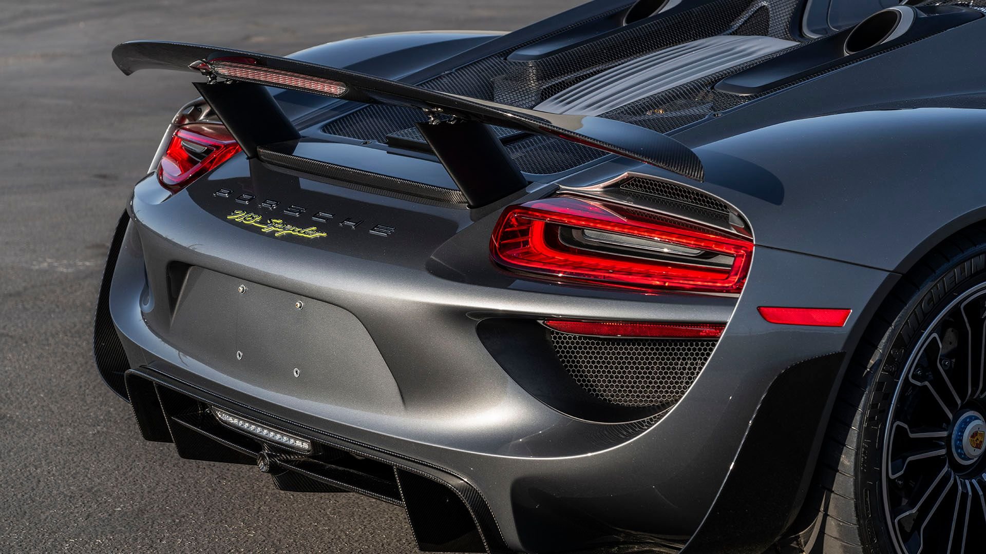 Broad Arrow Auctions | 2015 Porsche 918 Spyder Weissach Package