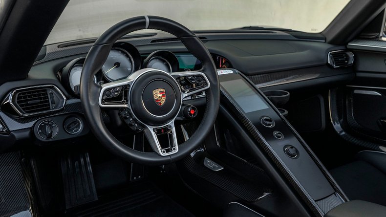 Broad Arrow Auctions | 2015 Porsche 918 Spyder Weissach Package