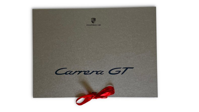 For Sale Porsche Carrera GT VIP Pre-Delivery Order and Delivery Items