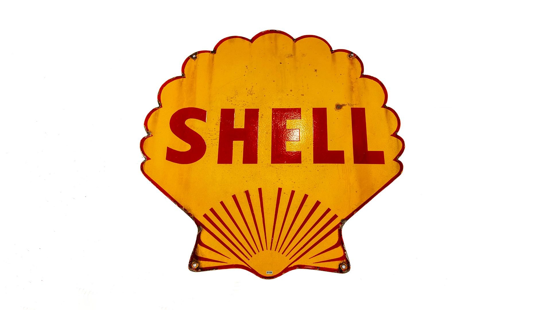 Broad Arrow Auctions | Shell Enamel Sign