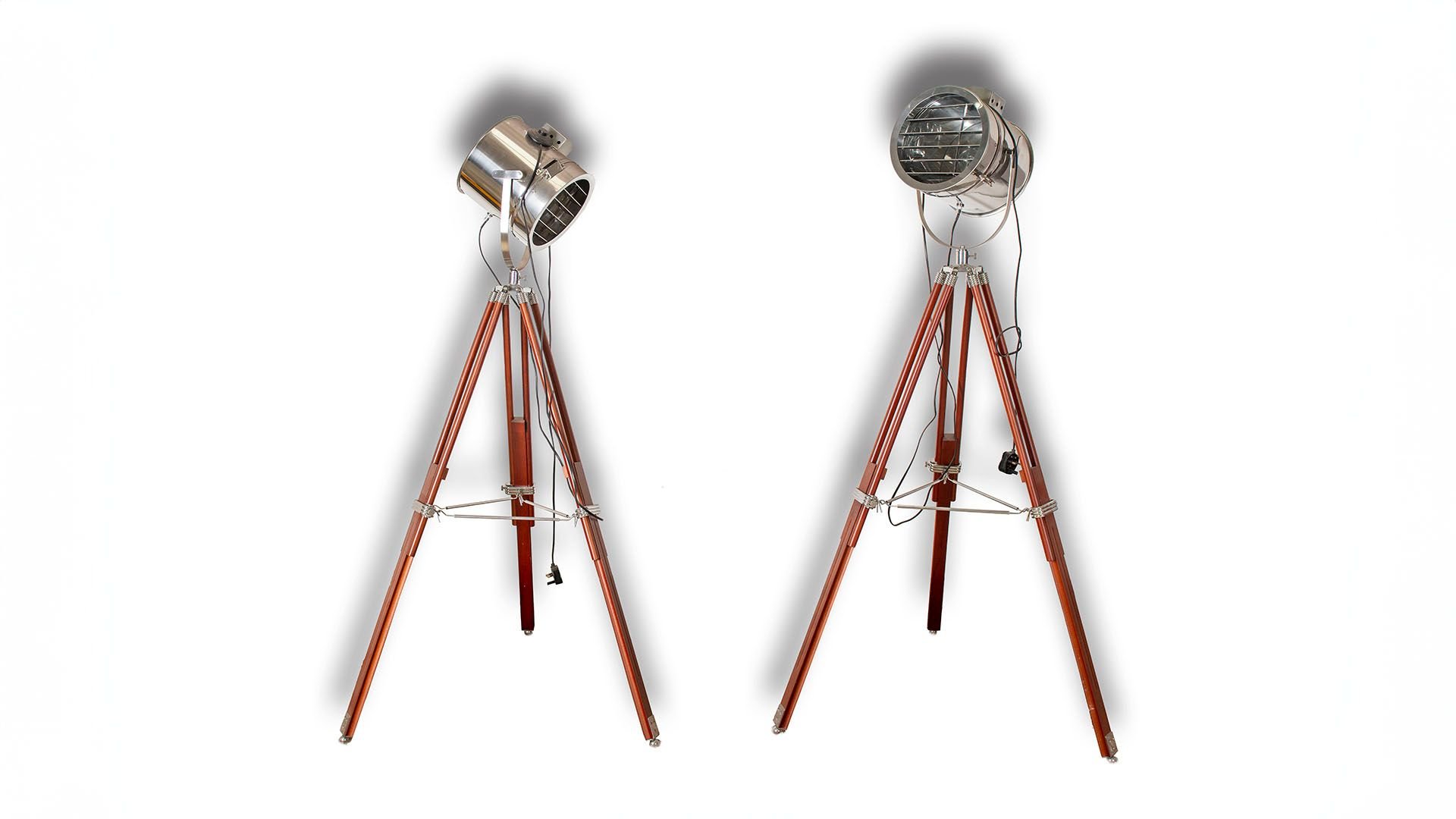 Broad Arrow Auctions | Pair of Tripod Lamps