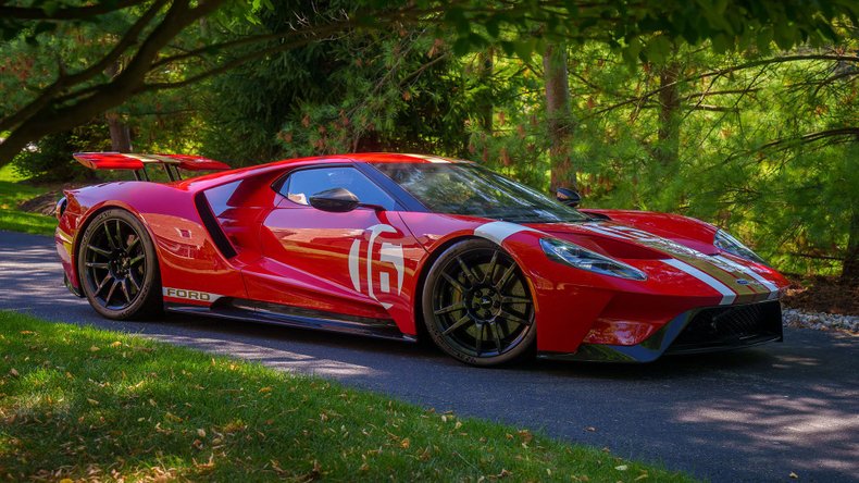 Broad Arrow Auctions | 2022 Ford GT Alan Mann Heritage Edition