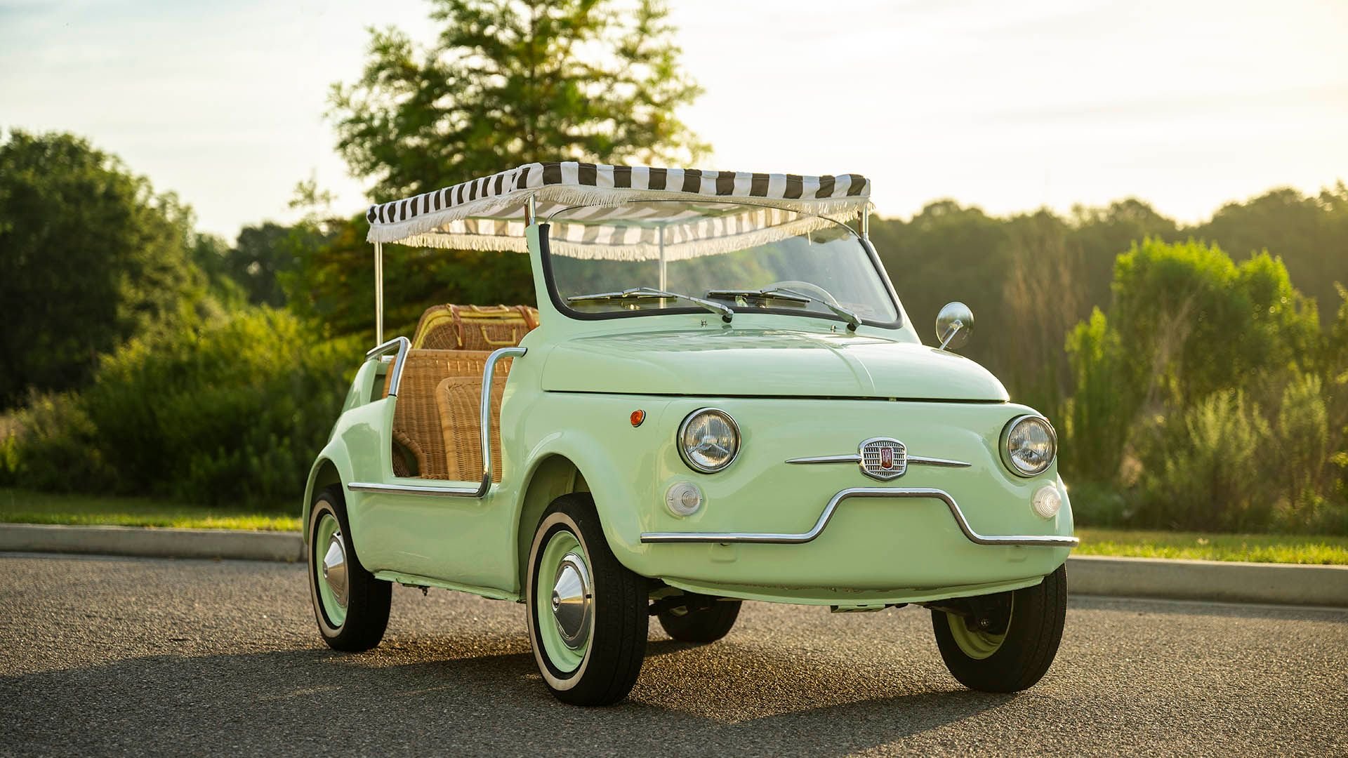 Broad Arrow Auctions | 1973 Fiat 600 Jolly Custom Conversion