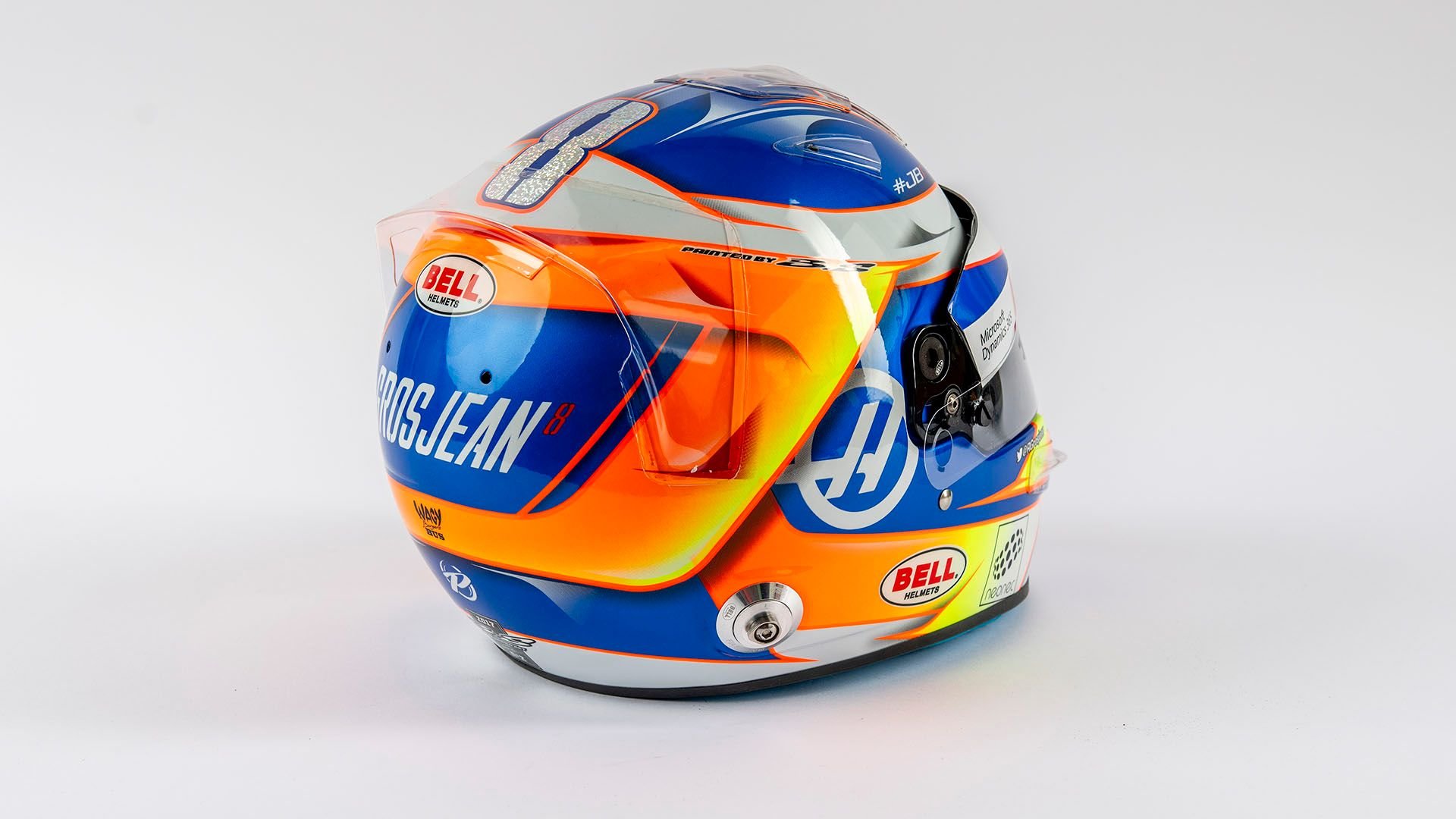 Broad Arrow Auctions | Romain Grosjean 2017 Official Replica HAAS Helmet