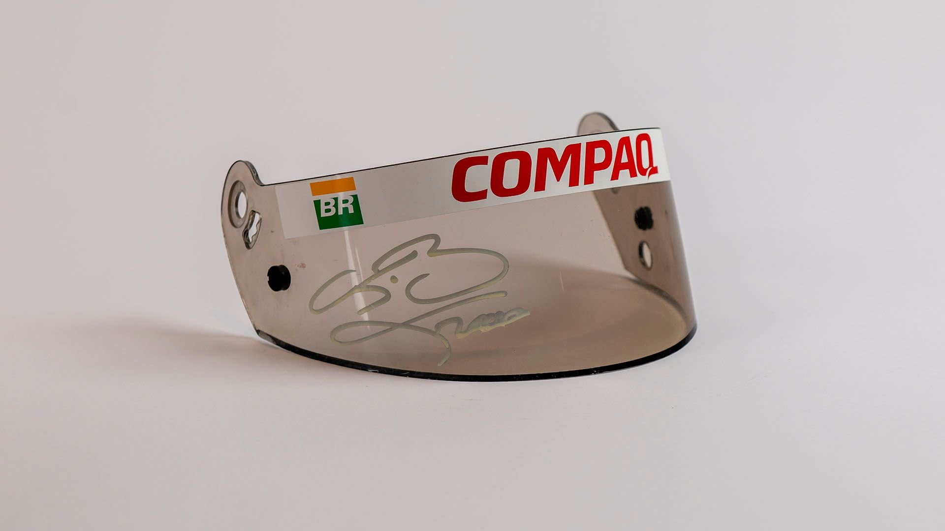 Broad Arrow Auctions | Jenson Button 2000 Signed Original Williams Helmet Visor